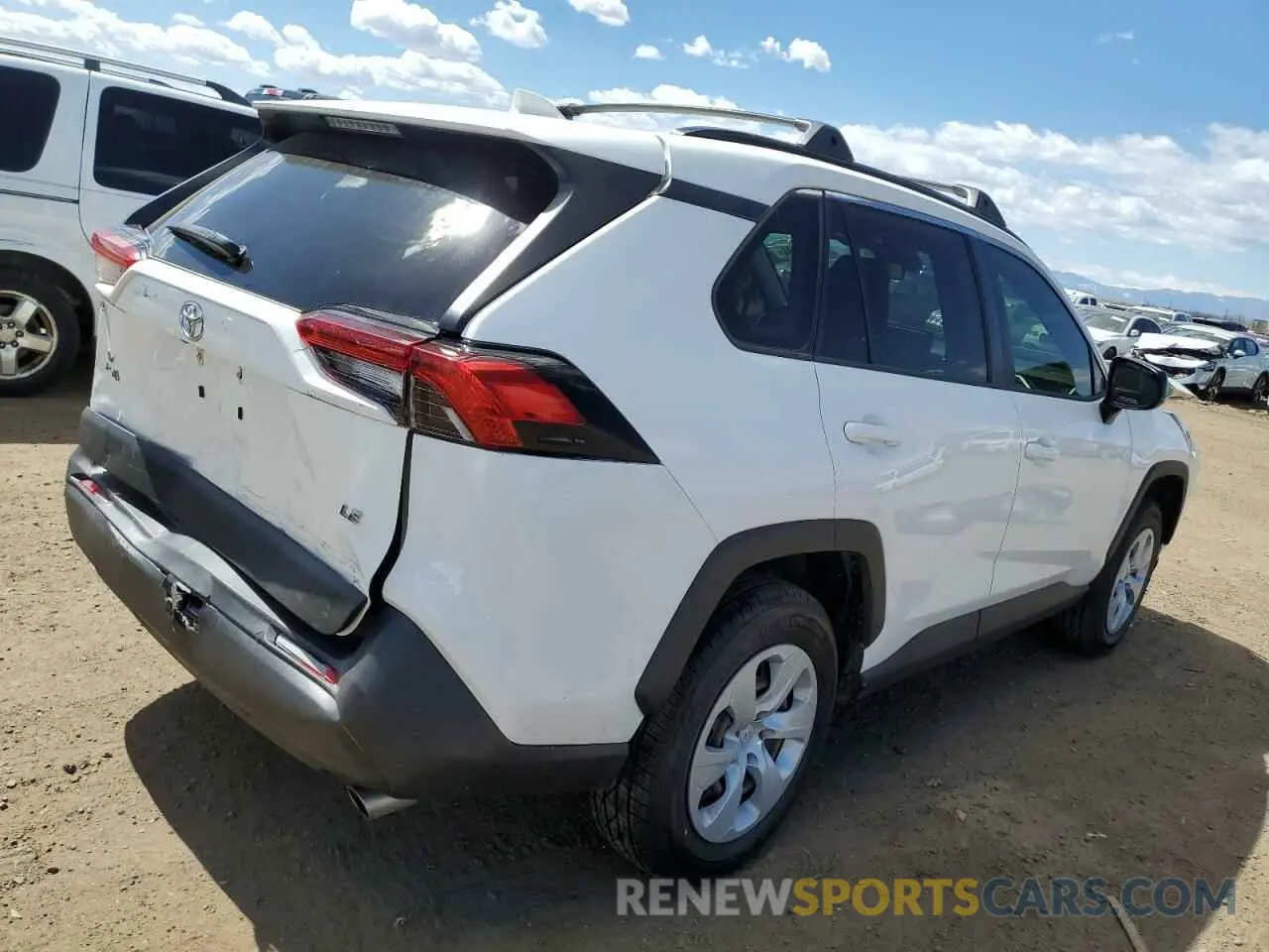3 Photograph of a damaged car JTMH1RFV7LD050284 TOYOTA RAV4 2020