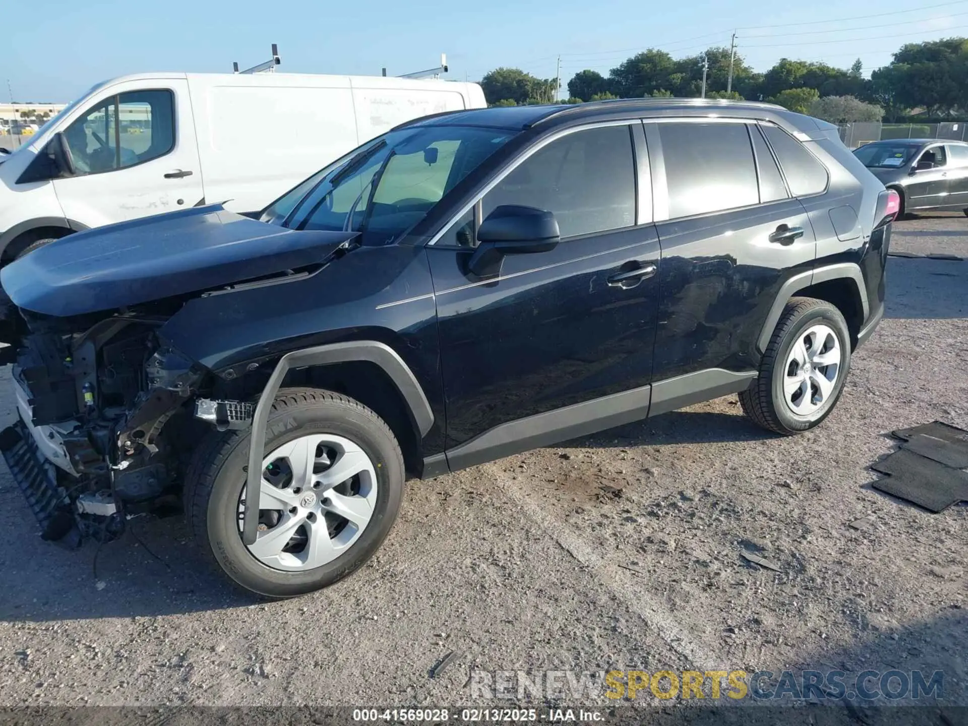 2 Photograph of a damaged car JTMH1RFV8LD059592 TOYOTA RAV4 2020