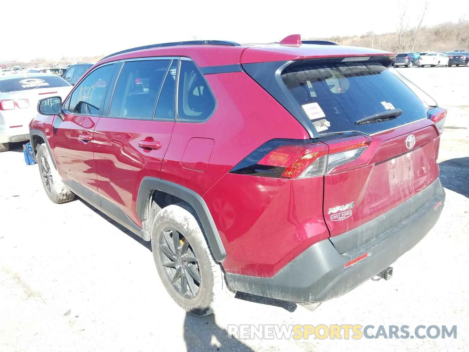 3 Photograph of a damaged car JTMH1RFV9LD044048 TOYOTA RAV4 2020