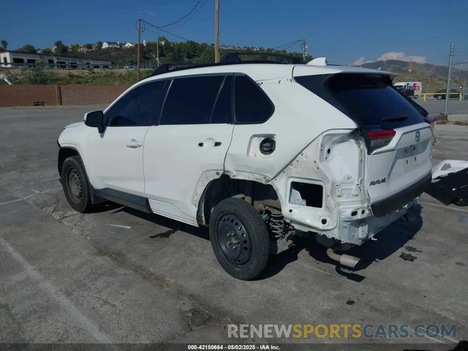 3 Photograph of a damaged car JTMK1RFV0LD060130 TOYOTA RAV4 2020