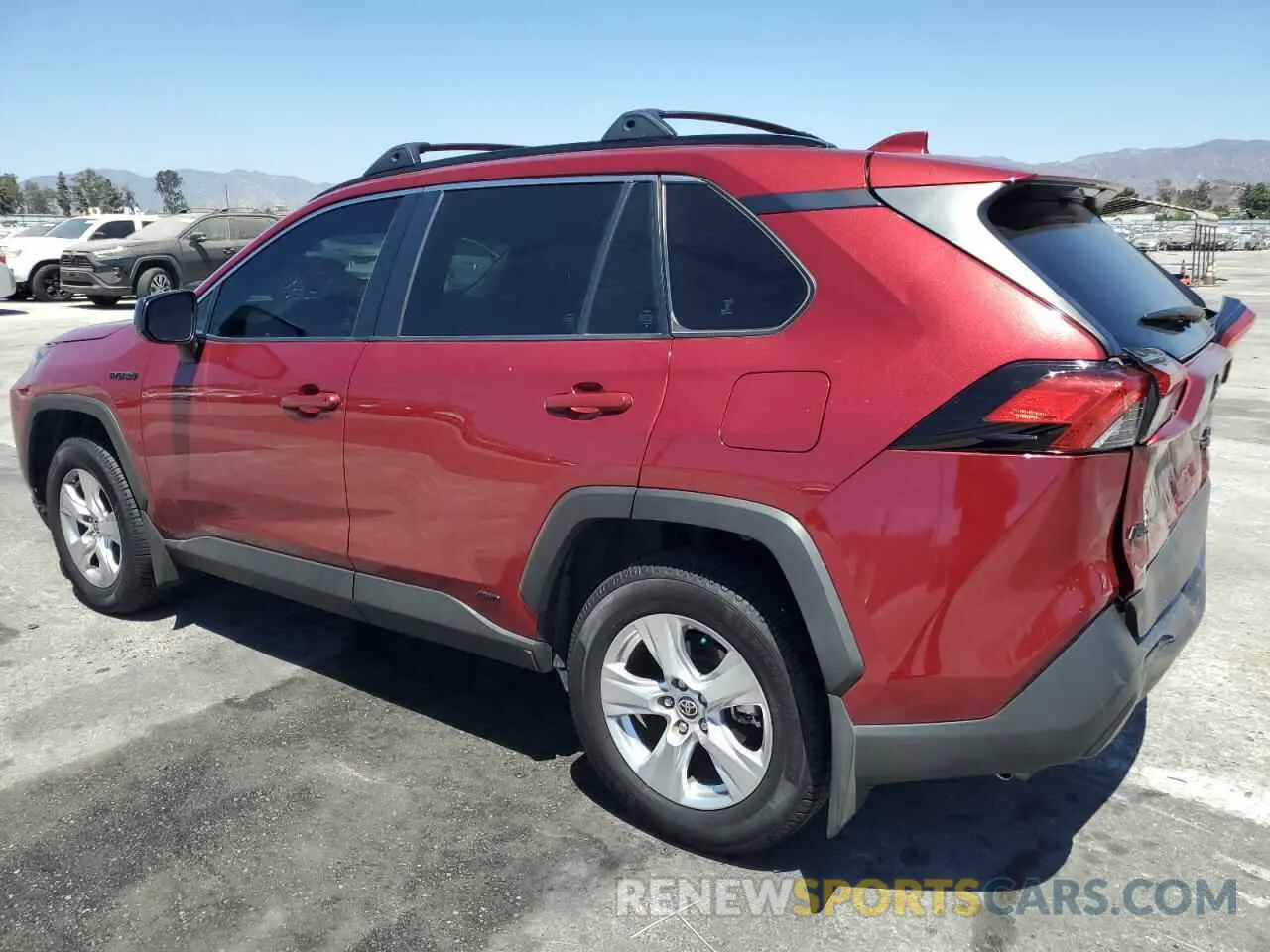 2 Photograph of a damaged car JTMLWRFV5LD044267 TOYOTA RAV4 2020