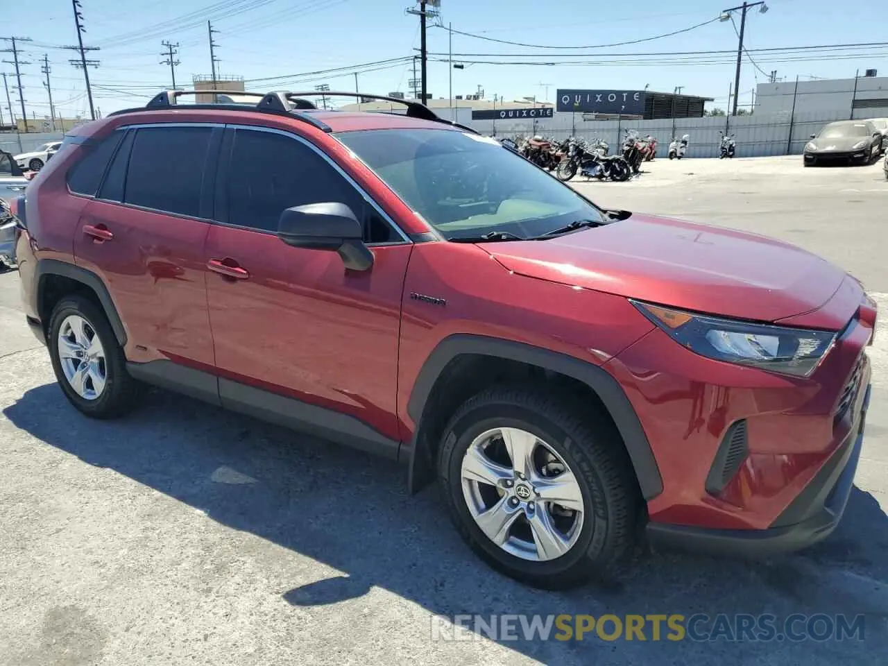 4 Photograph of a damaged car JTMLWRFV5LD044267 TOYOTA RAV4 2020
