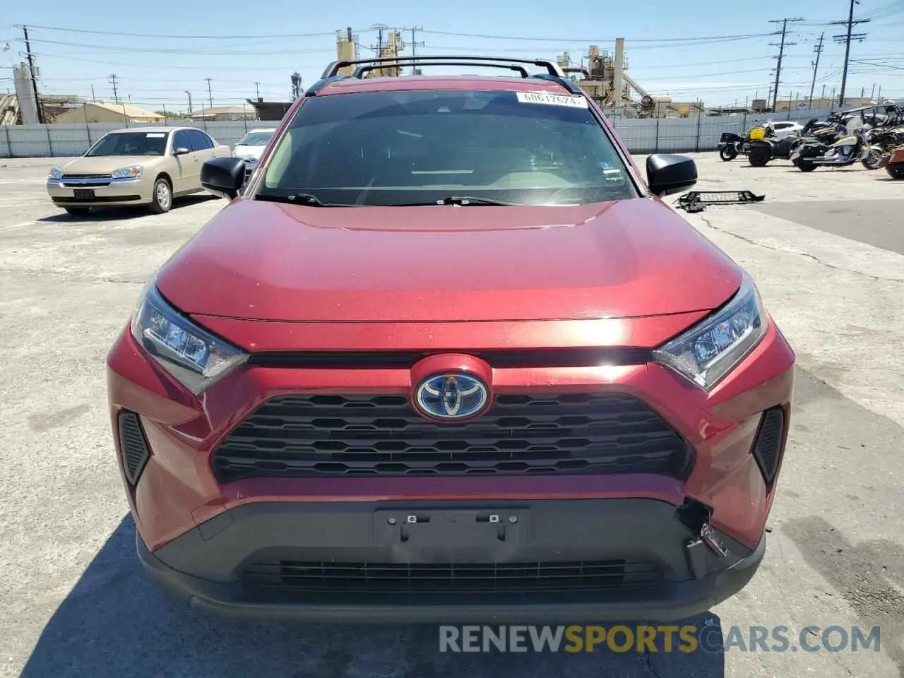 5 Photograph of a damaged car JTMLWRFV5LD044267 TOYOTA RAV4 2020
