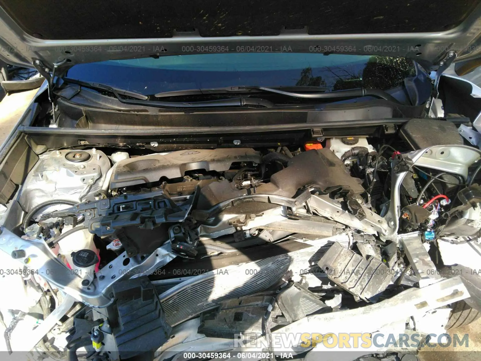 10 Photograph of a damaged car JTMLWRFV5LD059934 TOYOTA RAV4 2020
