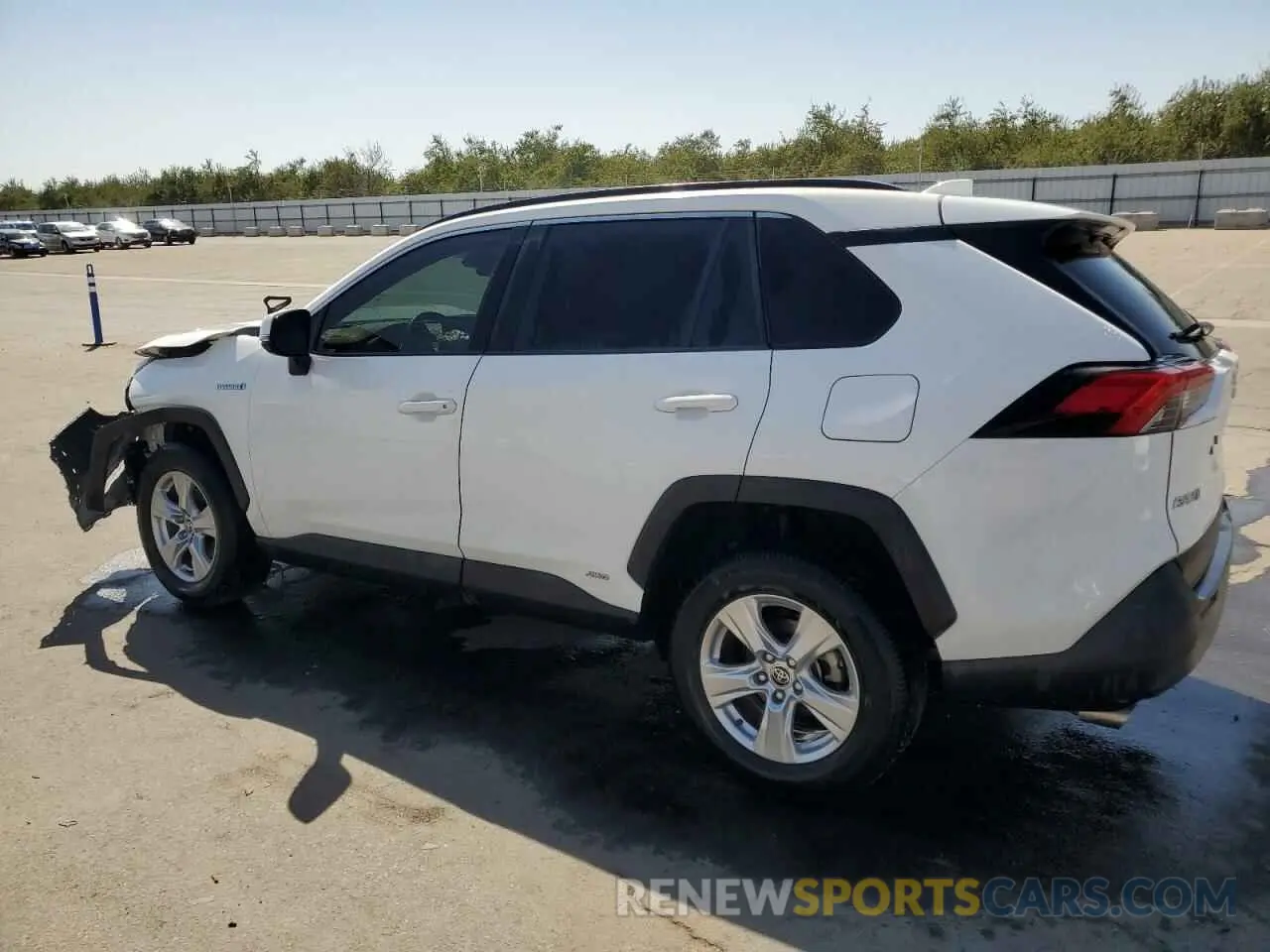 2 Фотография поврежденного автомобиля JTMM6RFV2LD005673 TOYOTA RAV4 2020