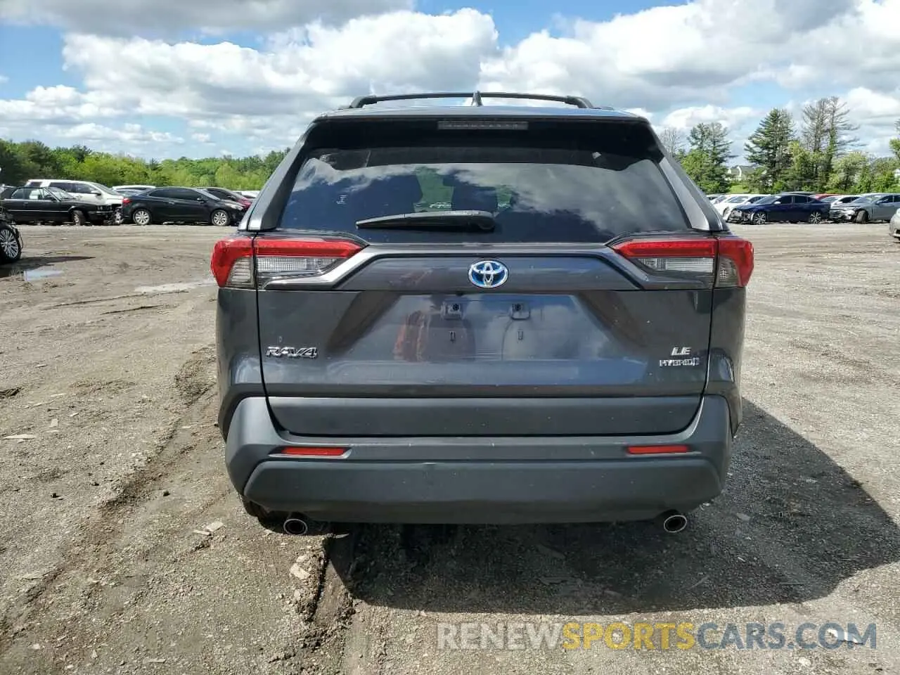 6 Фотография поврежденного автомобиля JTMMWRFV1LD070188 TOYOTA RAV4 2020