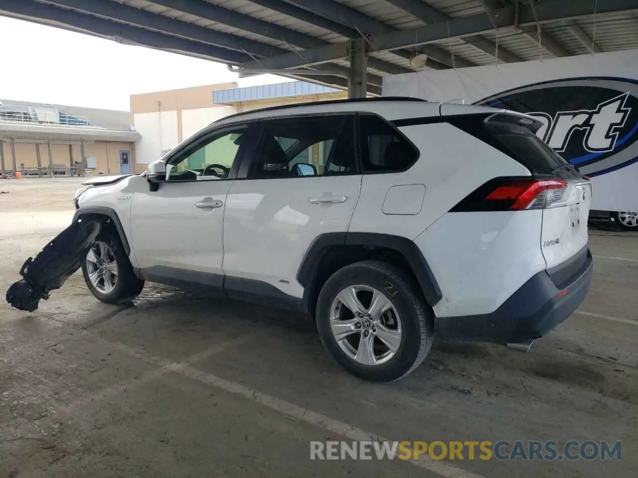 2 Photograph of a damaged car JTMMWRFV2LD546089 TOYOTA RAV4 2020