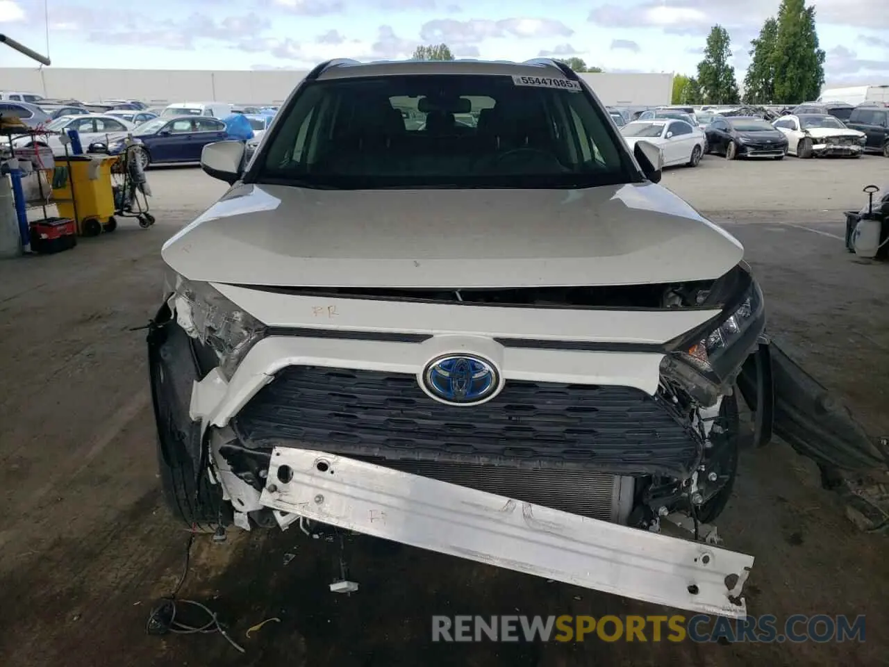 5 Photograph of a damaged car JTMMWRFV2LD546089 TOYOTA RAV4 2020