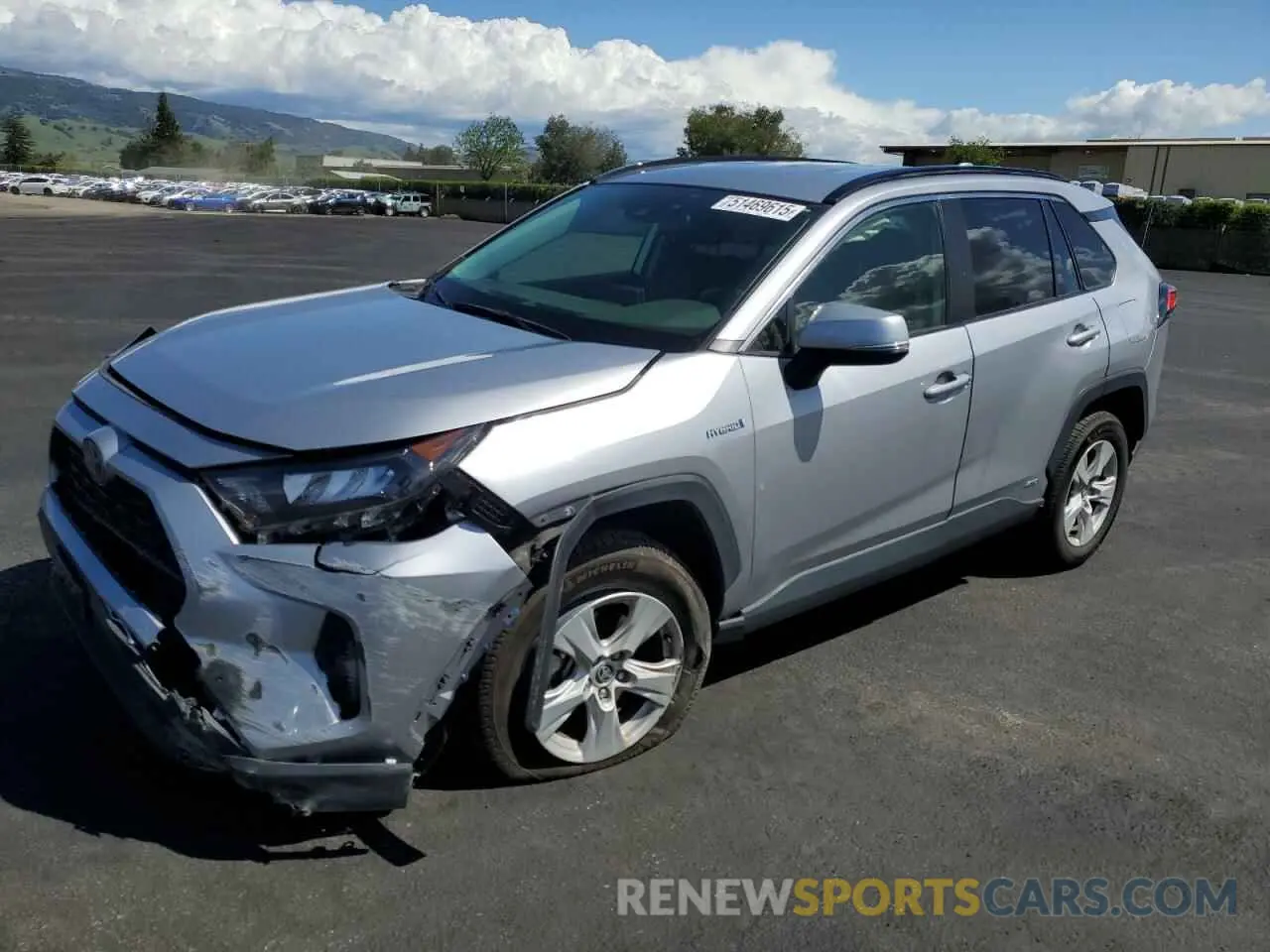 1 Фотография поврежденного автомобиля JTMMWRFV6LD064080 TOYOTA RAV4 2020