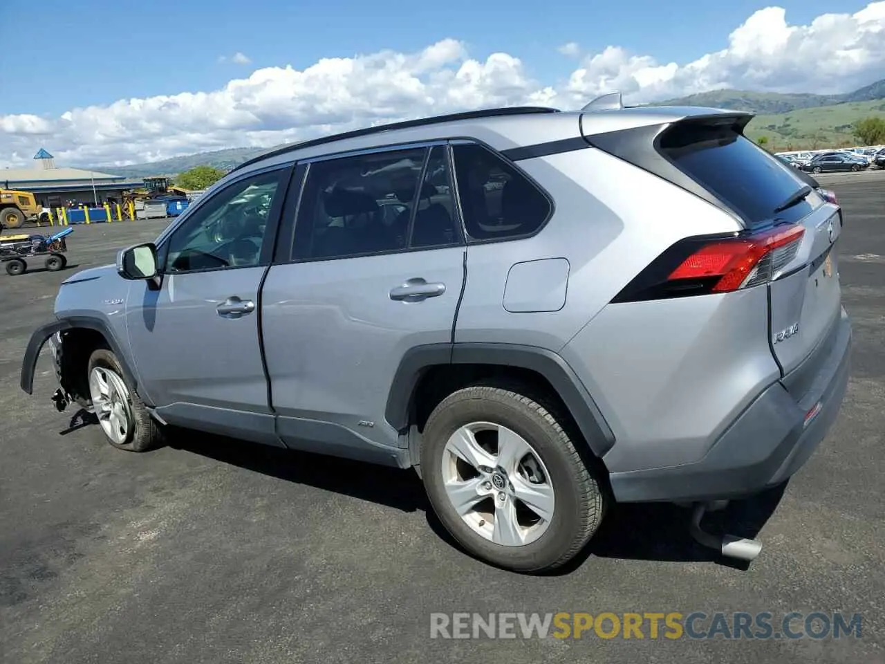 2 Фотография поврежденного автомобиля JTMMWRFV6LD064080 TOYOTA RAV4 2020