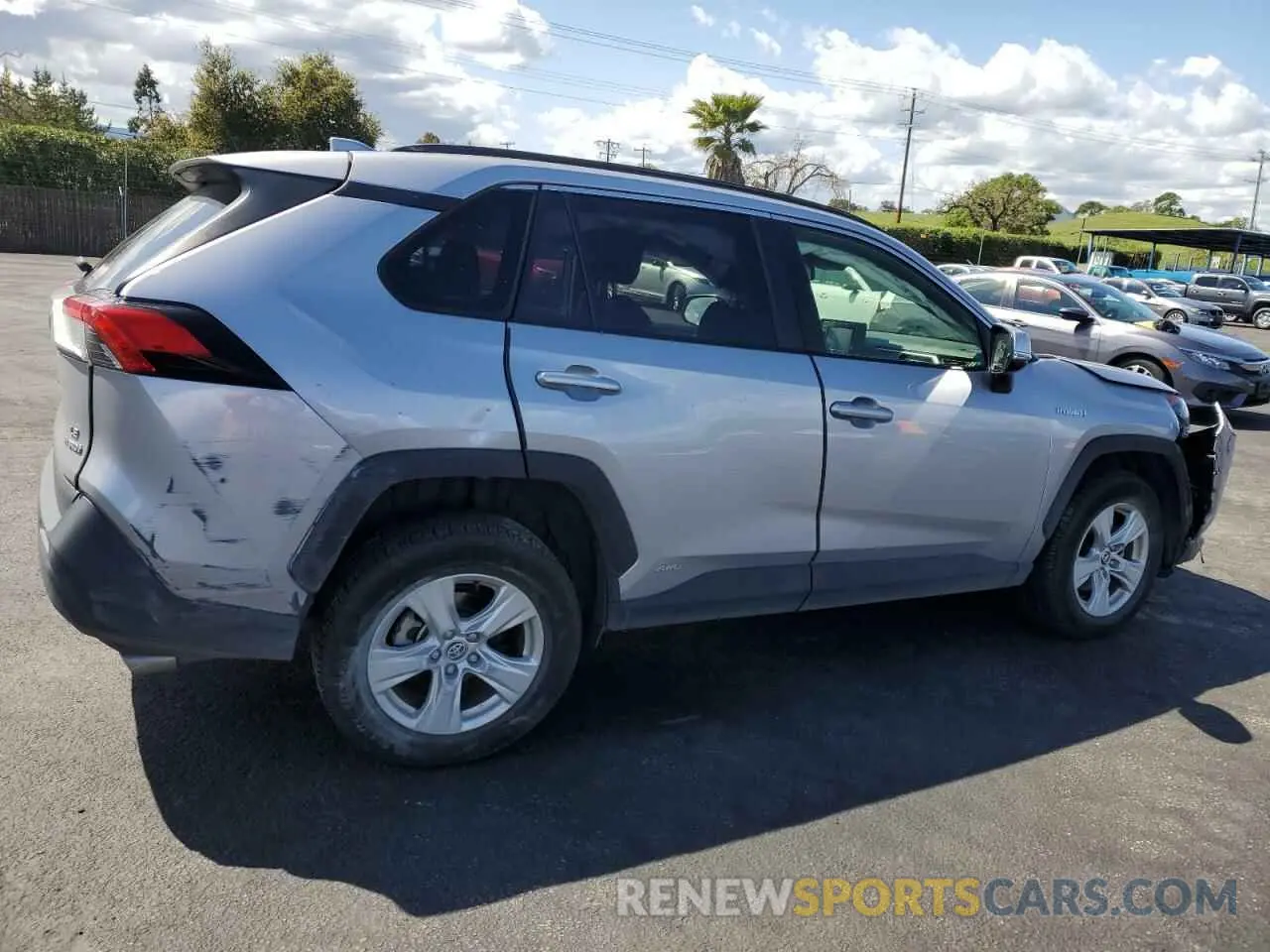 3 Фотография поврежденного автомобиля JTMMWRFV6LD064080 TOYOTA RAV4 2020
