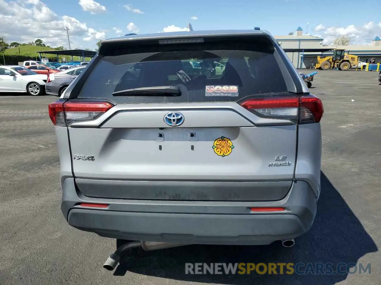 6 Фотография поврежденного автомобиля JTMMWRFV6LD064080 TOYOTA RAV4 2020