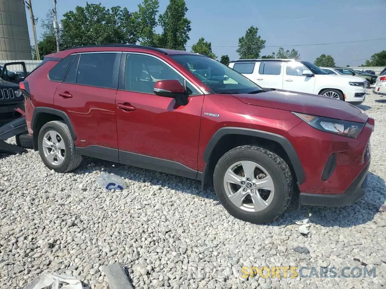4 Фотография поврежденного автомобиля JTMMWRFV7LD068820 TOYOTA RAV4 2020
