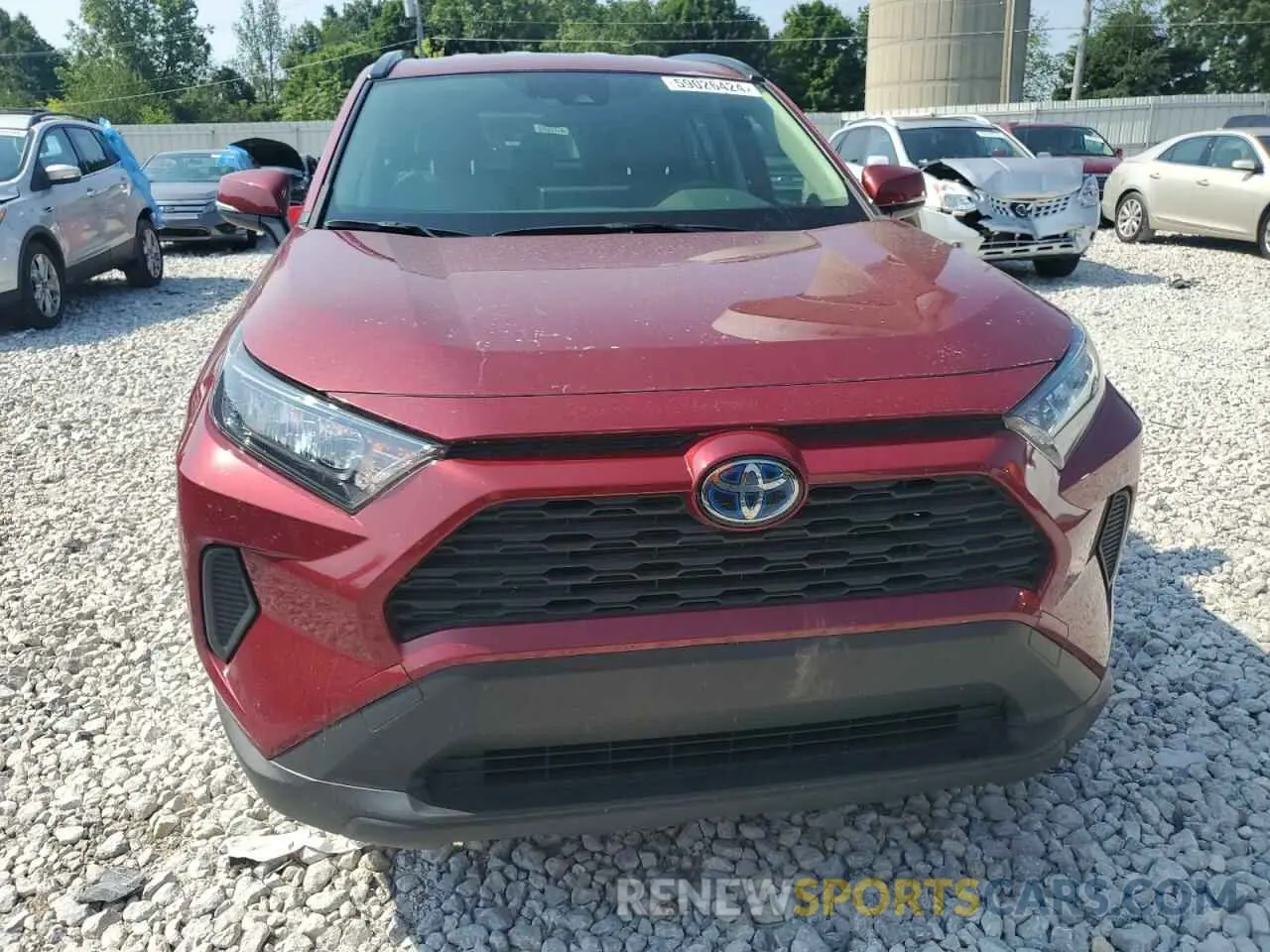 5 Фотография поврежденного автомобиля JTMMWRFV7LD068820 TOYOTA RAV4 2020