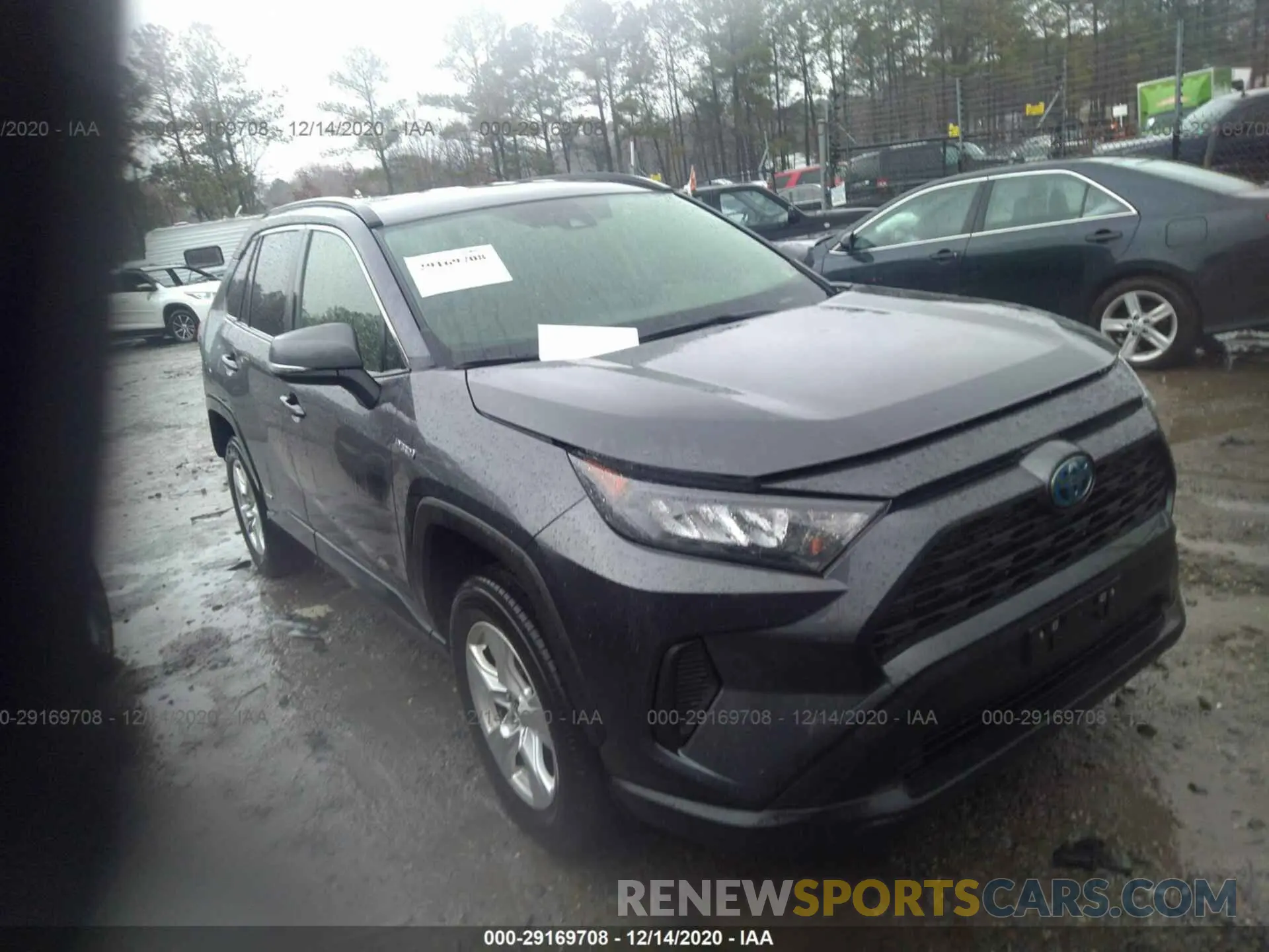 1 Photograph of a damaged car JTMMWRFV8LD048818 TOYOTA RAV4 2020