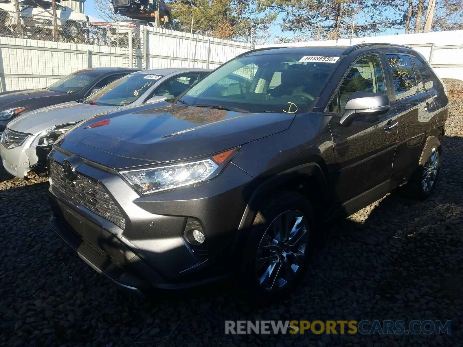 2 Photograph of a damaged car JTMN1RFV1LD054589 TOYOTA RAV4 2020