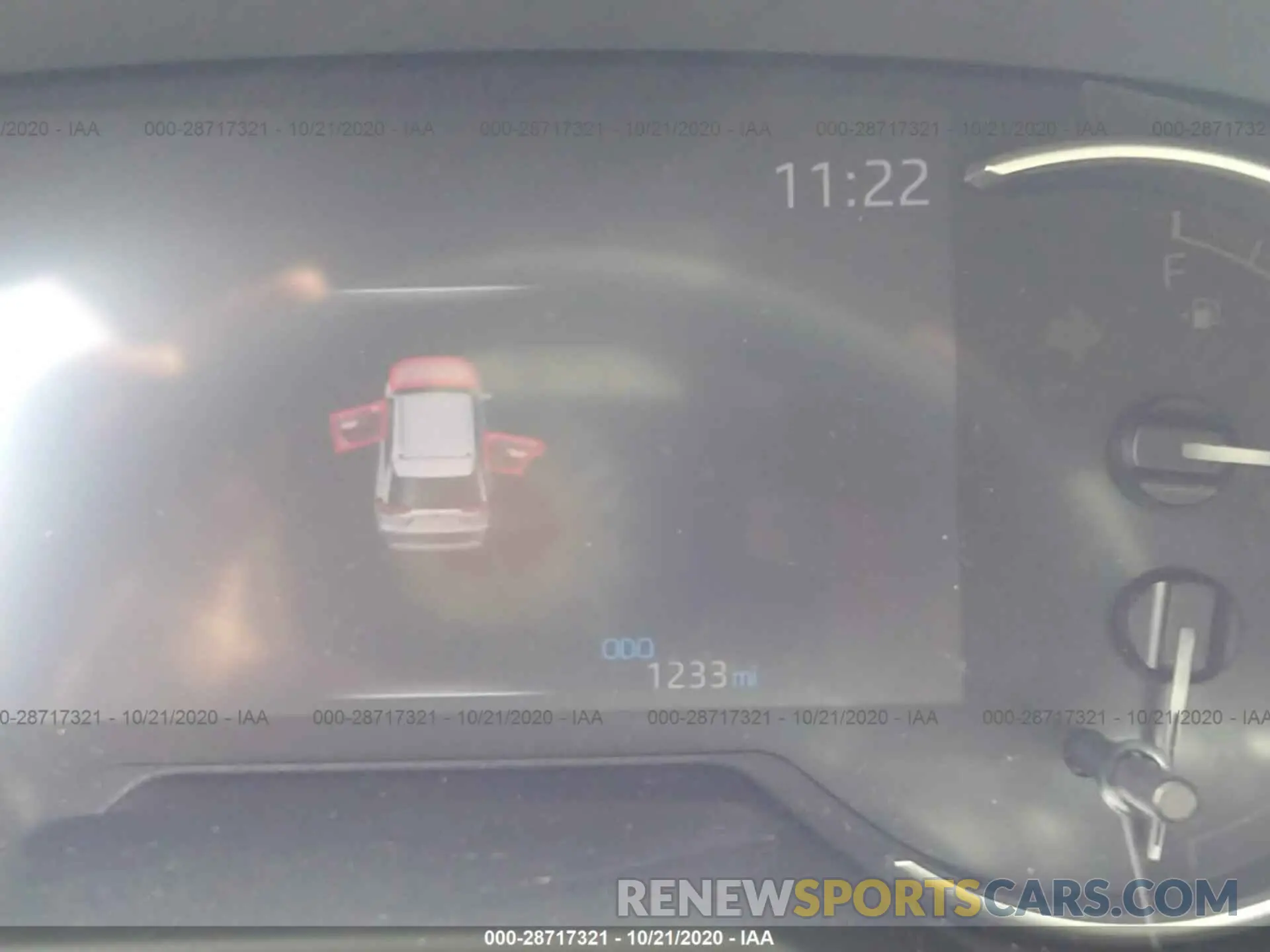 7 Photograph of a damaged car JTMN1RFV1LJ038877 TOYOTA RAV4 2020
