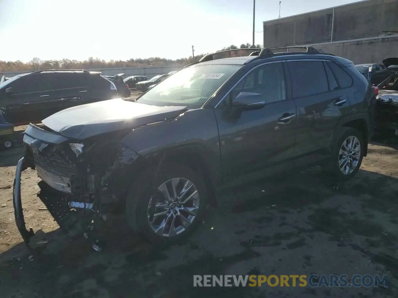 1 Photograph of a damaged car JTMN1RFV2LD530543 TOYOTA RAV4 2020