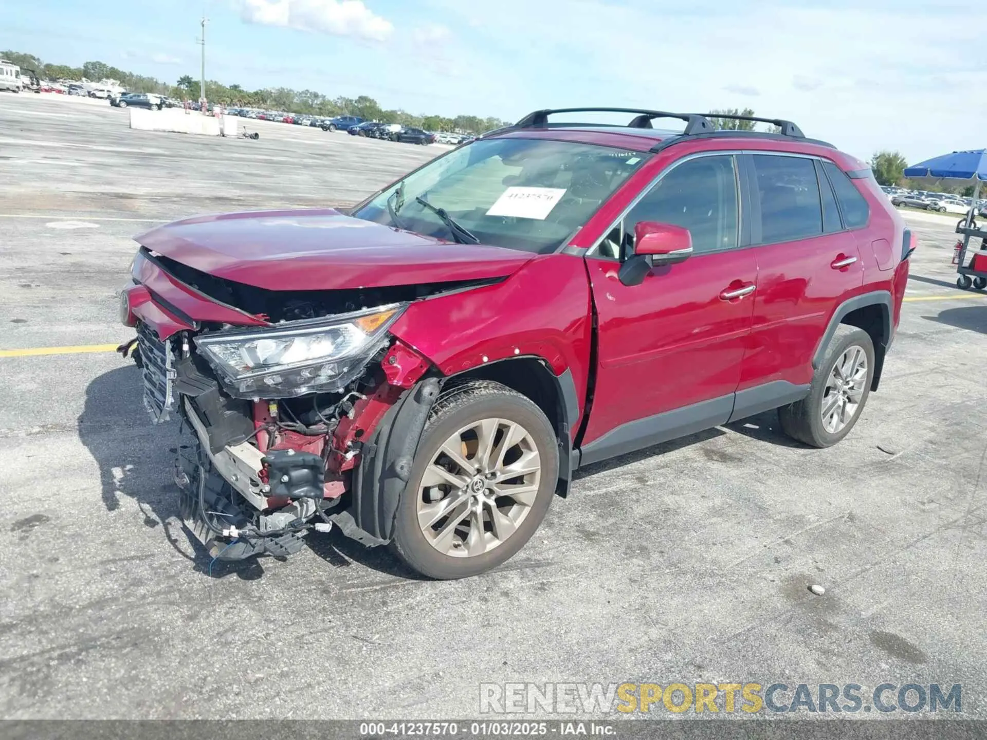 2 Photograph of a damaged car JTMN1RFV5LD066390 TOYOTA RAV4 2020