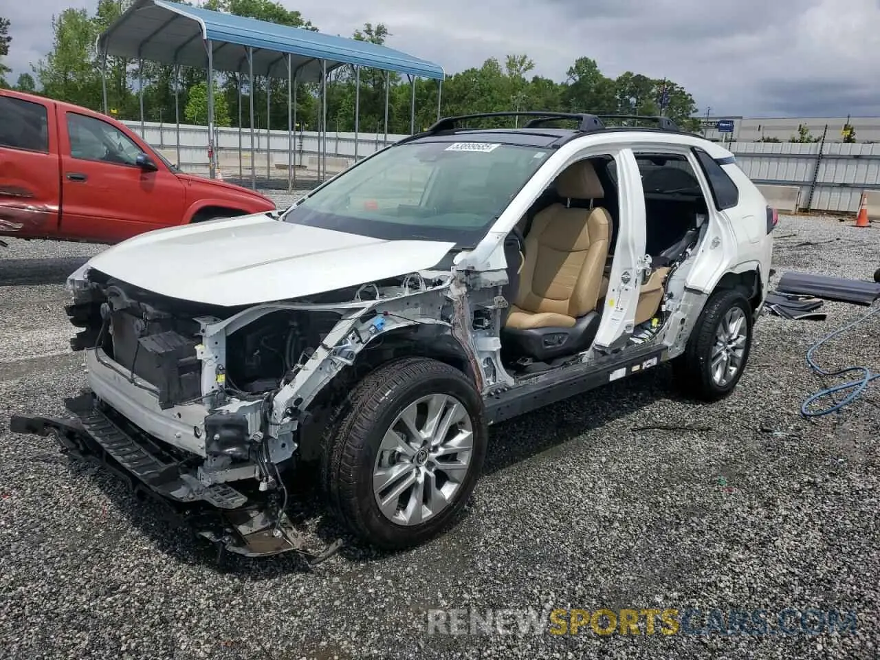 1 Фотография поврежденного автомобиля JTMN1RFV8LD527887 TOYOTA RAV4 2020