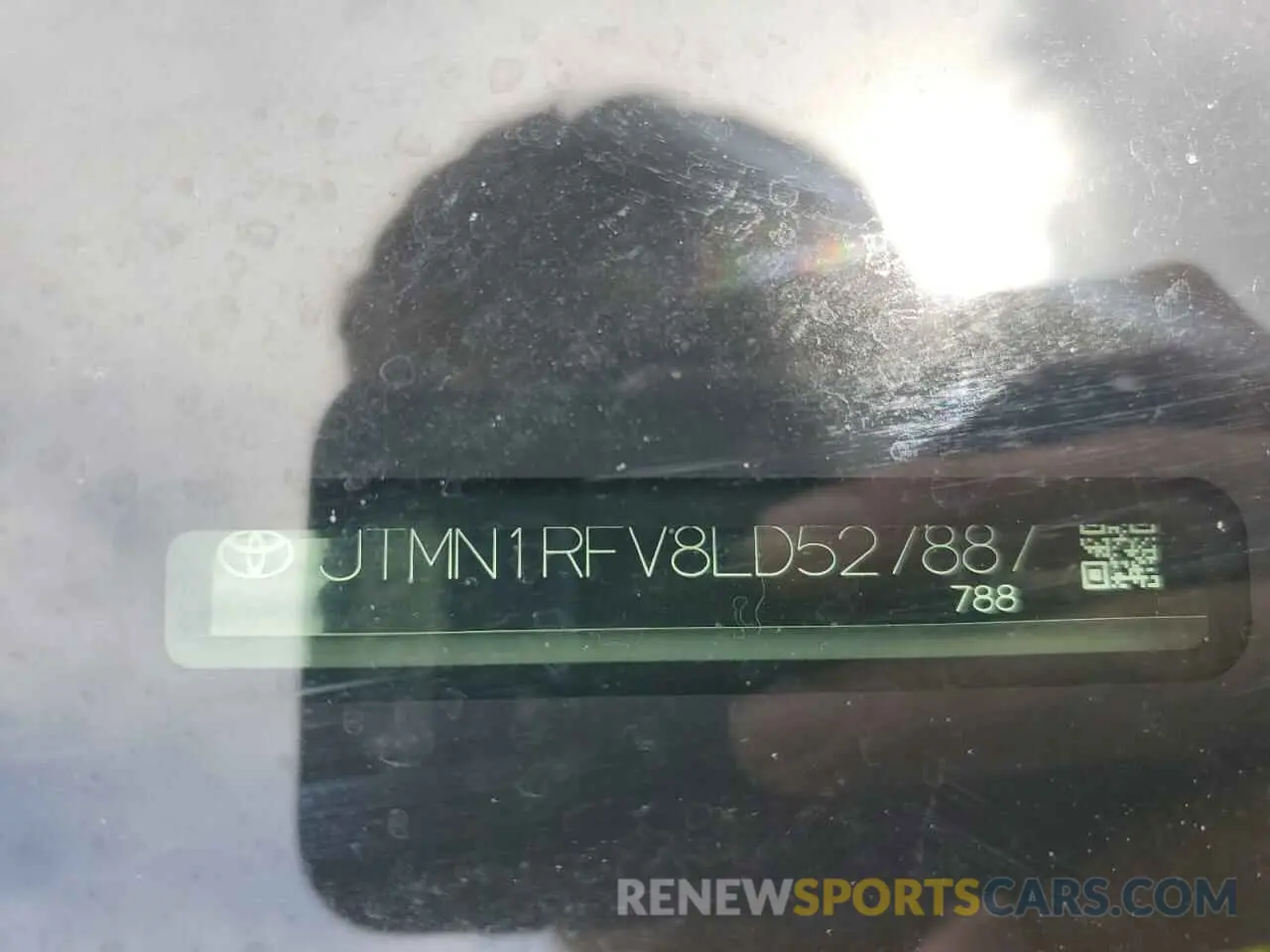 13 Фотография поврежденного автомобиля JTMN1RFV8LD527887 TOYOTA RAV4 2020