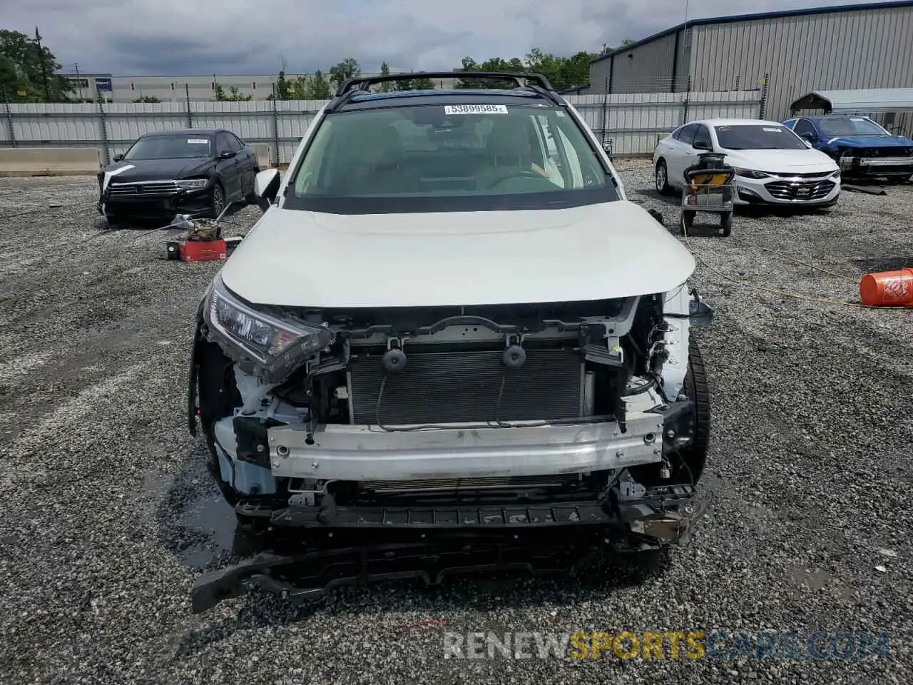 5 Фотография поврежденного автомобиля JTMN1RFV8LD527887 TOYOTA RAV4 2020
