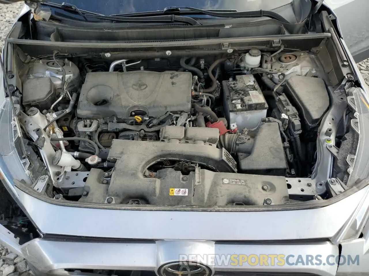 12 Фотография поврежденного автомобиля JTMP1RFV0LD051319 TOYOTA RAV4 2020