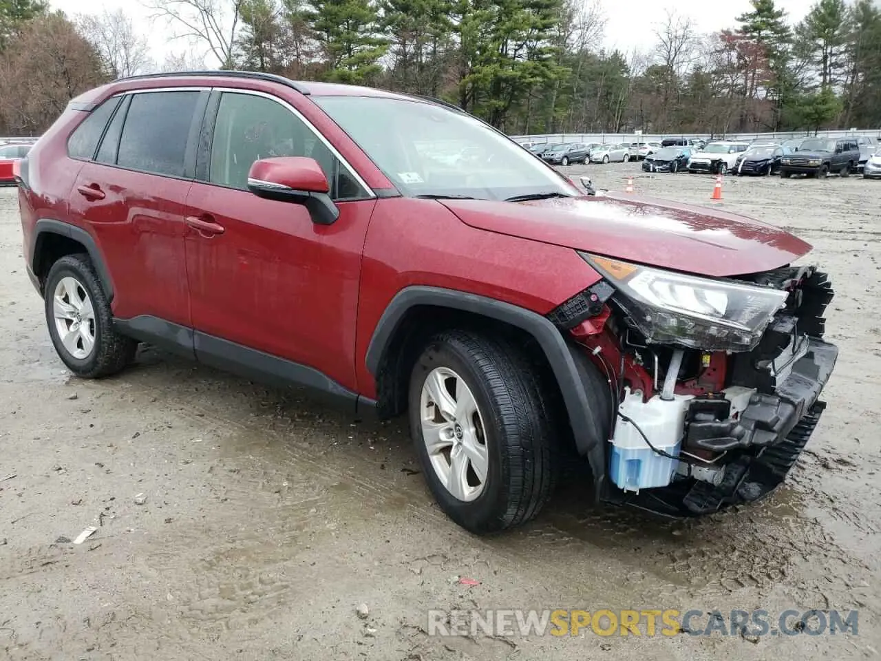 4 Photograph of a damaged car JTMP1RFV1LD058571 TOYOTA RAV4 2020