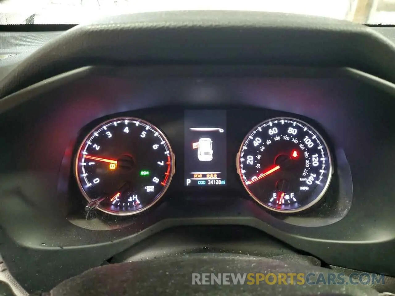 9 Фотография поврежденного автомобиля JTMP1RFV2LD056862 TOYOTA RAV4 2020