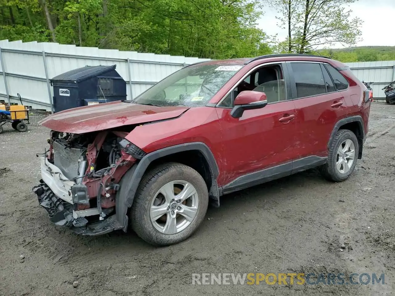 1 Фотография поврежденного автомобиля JTMP1RFV2LD061169 TOYOTA RAV4 2020