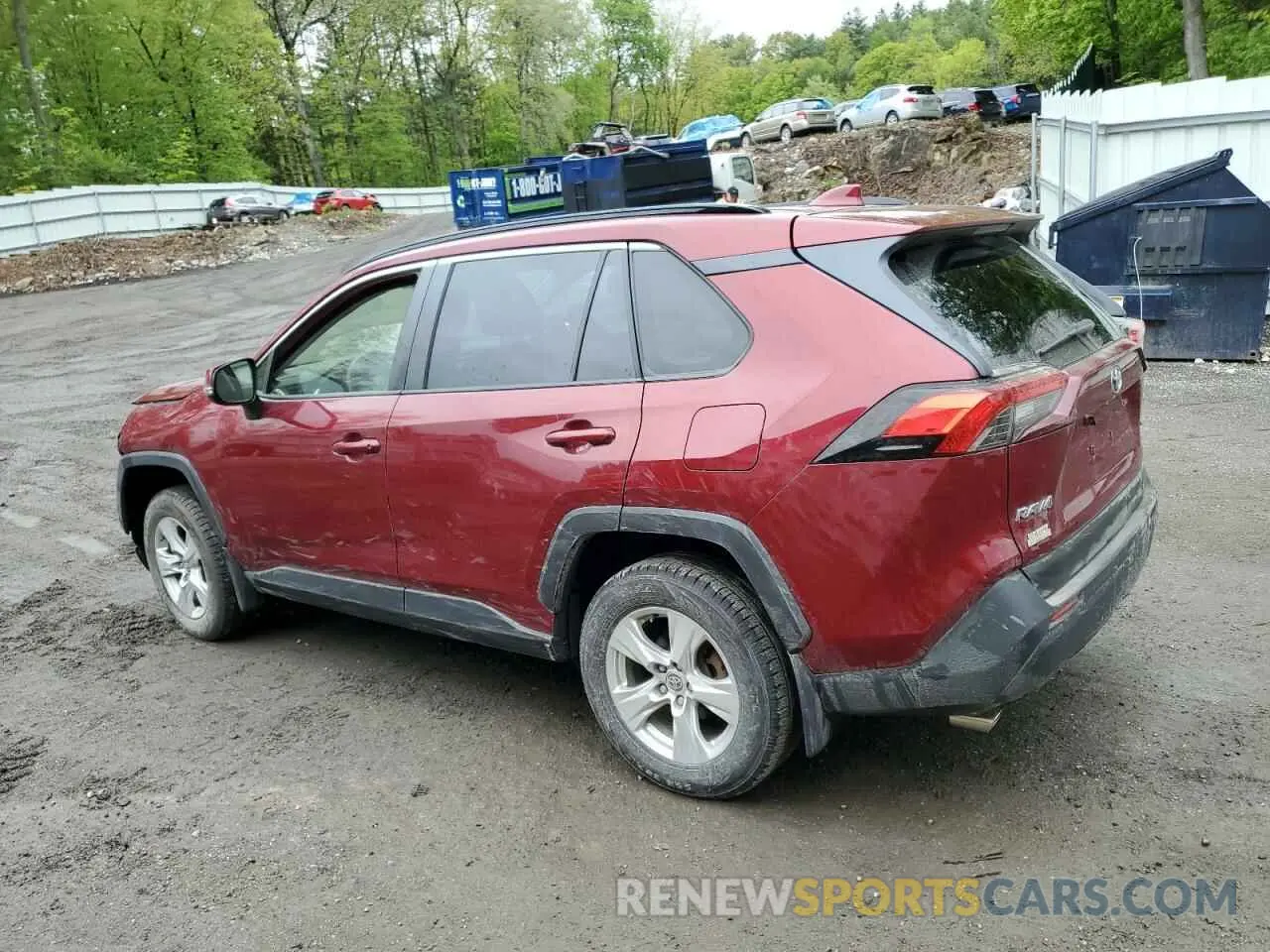 2 Фотография поврежденного автомобиля JTMP1RFV2LD061169 TOYOTA RAV4 2020