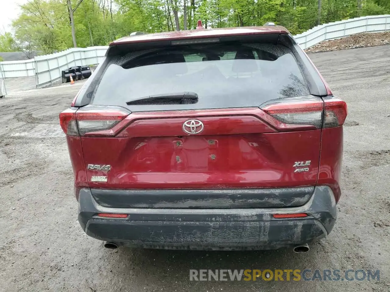6 Фотография поврежденного автомобиля JTMP1RFV2LD061169 TOYOTA RAV4 2020