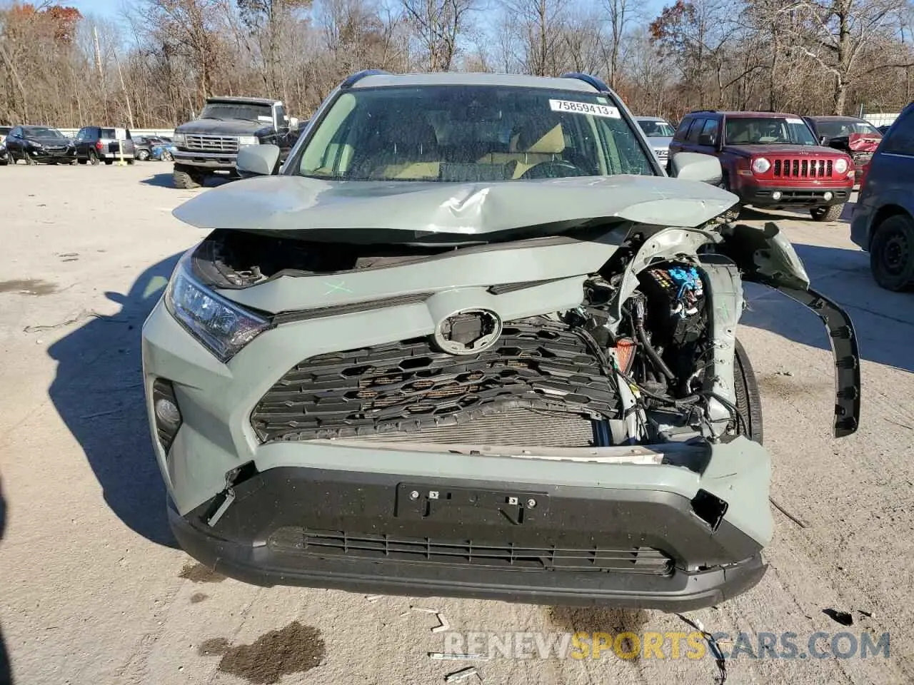5 Фотография поврежденного автомобиля JTMP1RFV2LJ034815 TOYOTA RAV4 2020