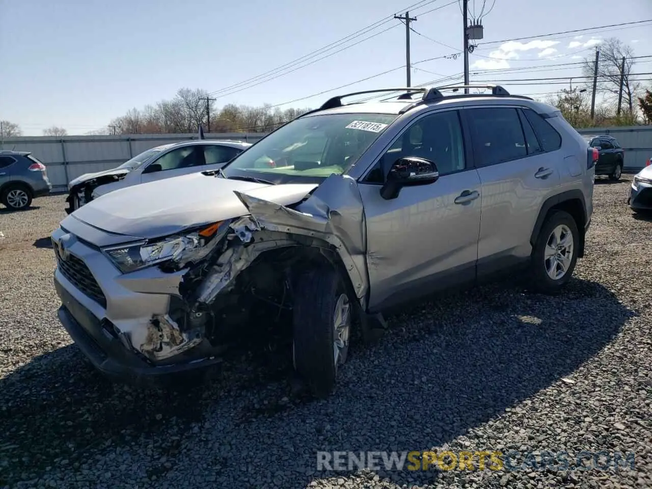 1 Фотография поврежденного автомобиля JTMP1RFV4LJ025615 TOYOTA RAV4 2020