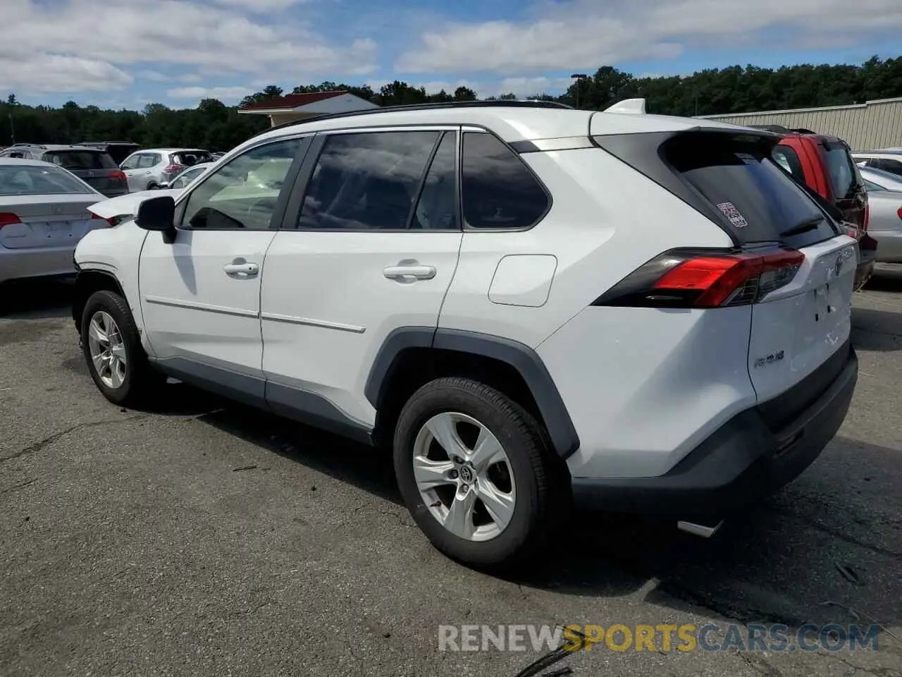 2 Photograph of a damaged car JTMP1RFV5LD524941 TOYOTA RAV4 2020