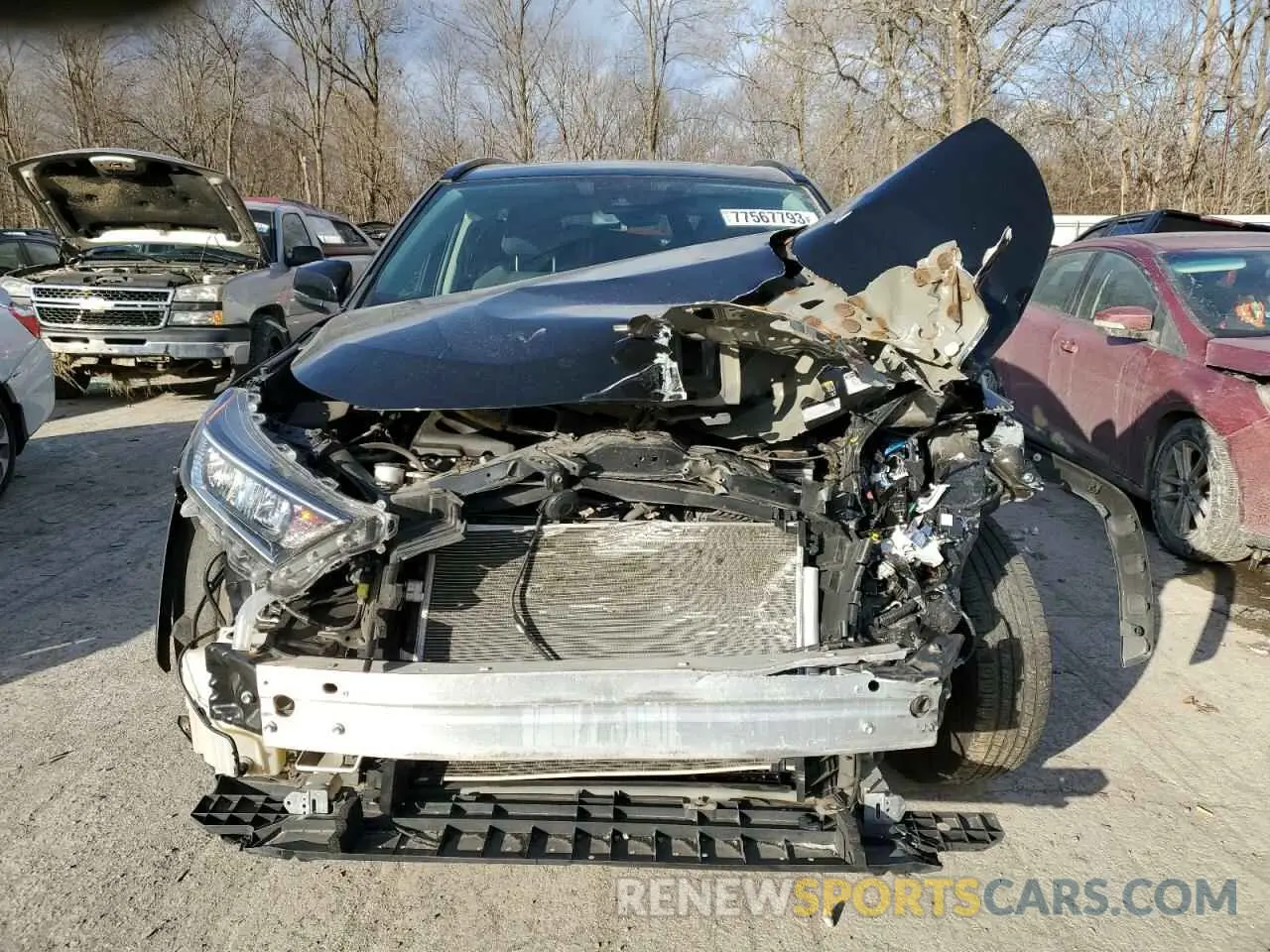 5 Фотография поврежденного автомобиля JTMP1RFV7LD527145 TOYOTA RAV4 2020