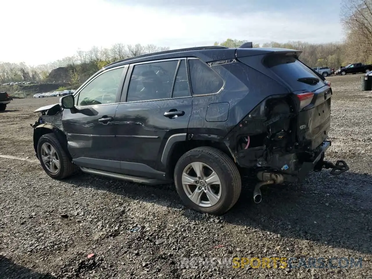 2 Photograph of a damaged car JTMP1RFV9LD048452 TOYOTA RAV4 2020