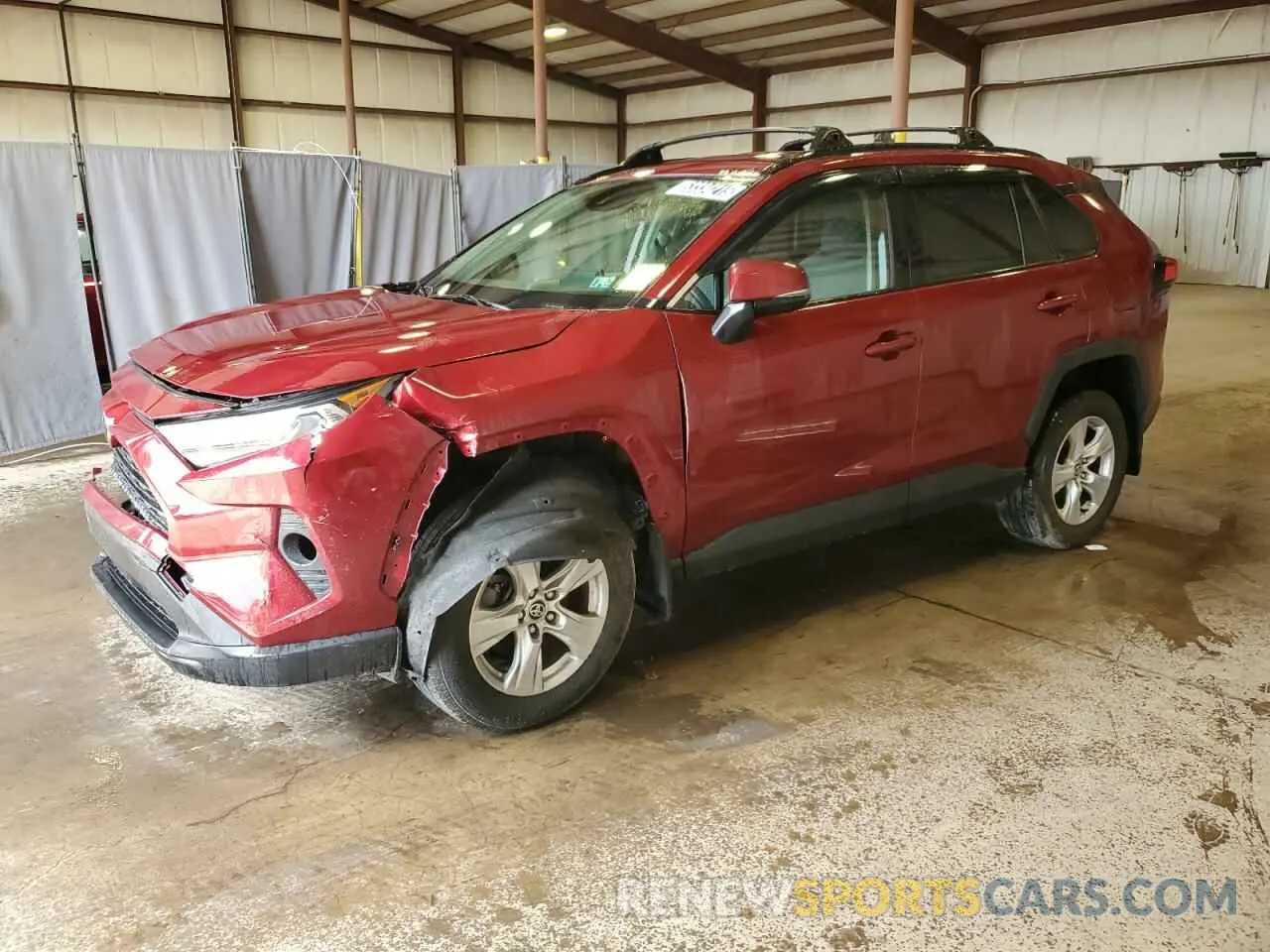 1 Photograph of a damaged car JTMP1RFVXLD052493 TOYOTA RAV4 2020