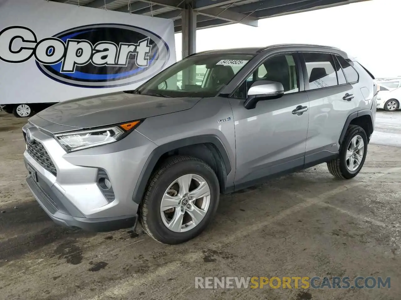 1 Photograph of a damaged car JTMR6RFV2LD005002 TOYOTA RAV4 2020