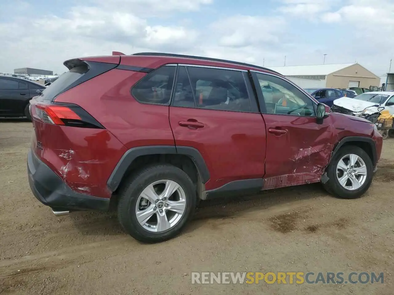 3 Photograph of a damaged car JTMR6RFV5LD006385 TOYOTA RAV4 2020