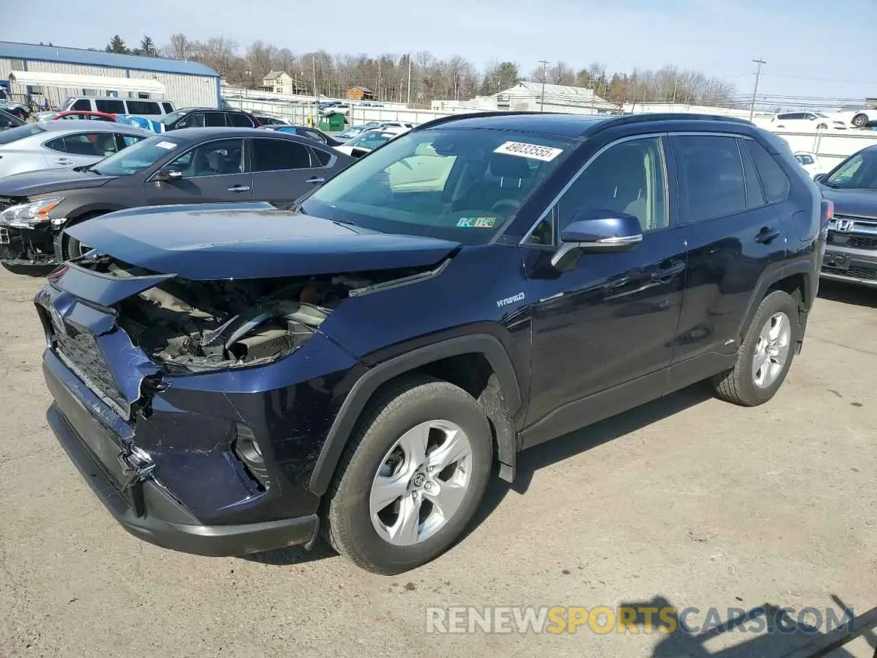 1 Фотография поврежденного автомобиля JTMRWRFV5LD072743 TOYOTA RAV4 2020