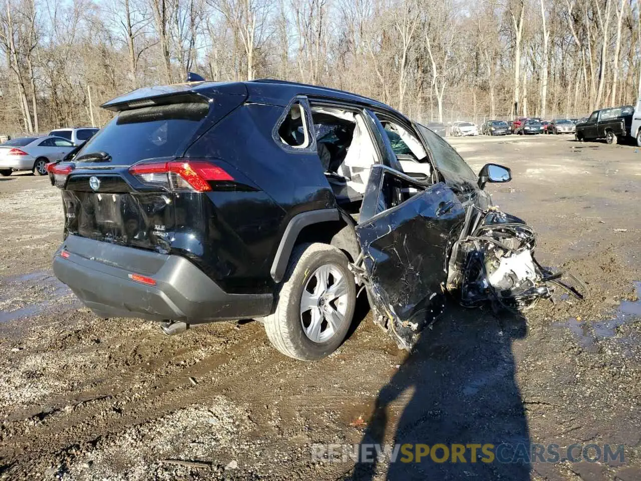 4 Photograph of a damaged car JTMRWRFV7LD548068 TOYOTA RAV4 2020