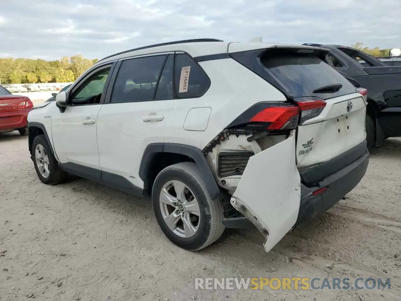 2 Фотография поврежденного автомобиля JTMRWRFV8LD066726 TOYOTA RAV4 2020