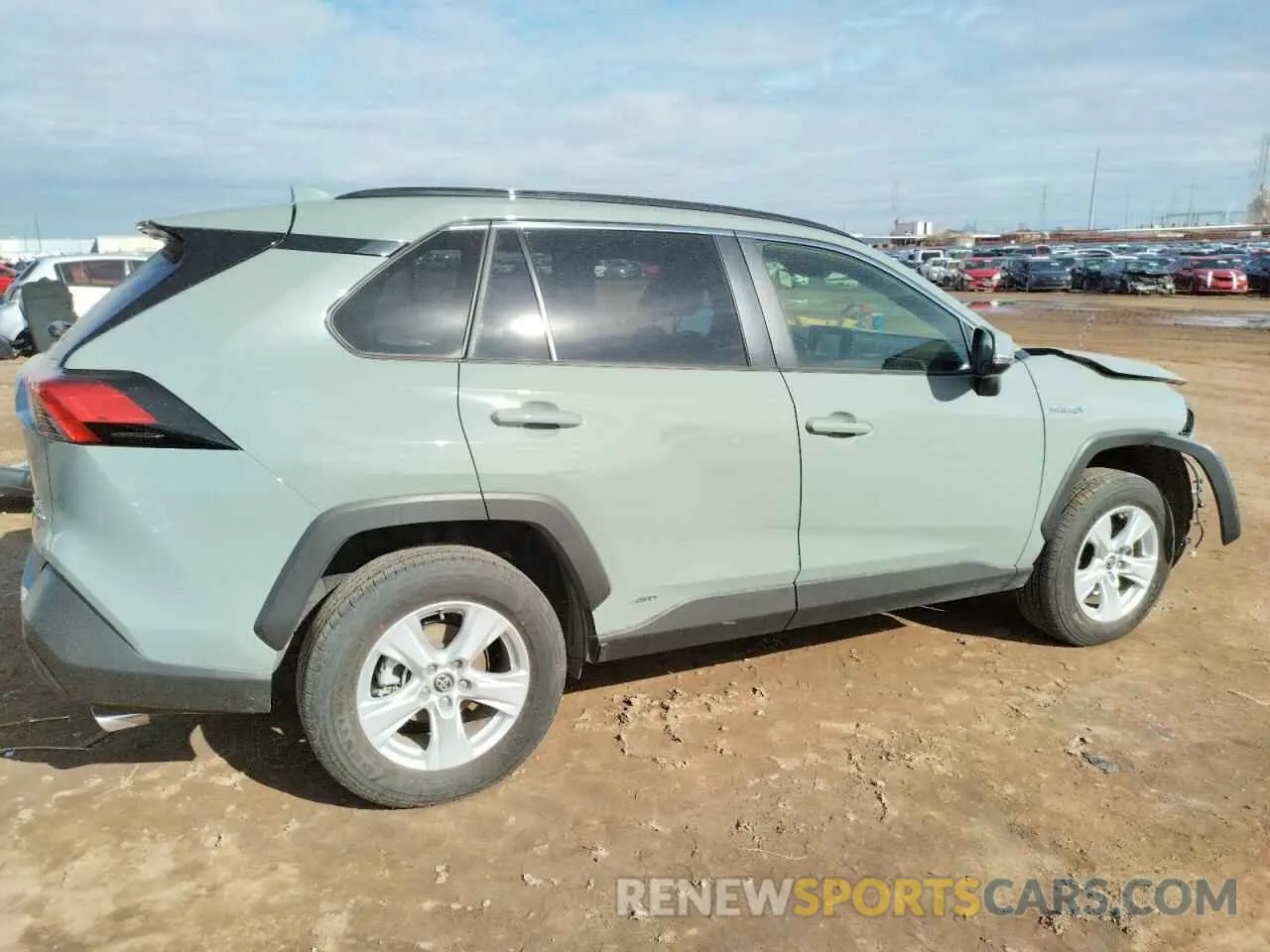 3 Фотография поврежденного автомобиля JTMRWRFV8LD068007 TOYOTA RAV4 2020