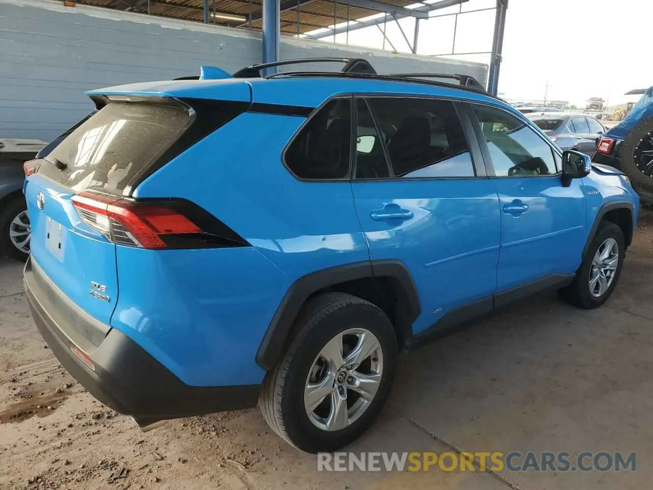 3 Фотография поврежденного автомобиля JTMRWRFV8LD069190 TOYOTA RAV4 2020