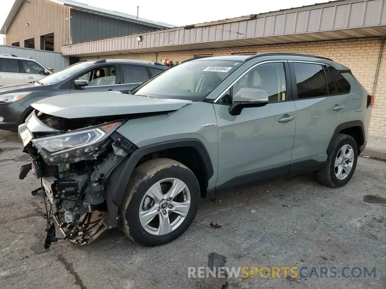 1 Фотография поврежденного автомобиля JTMRWRFV8LD070114 TOYOTA RAV4 2020