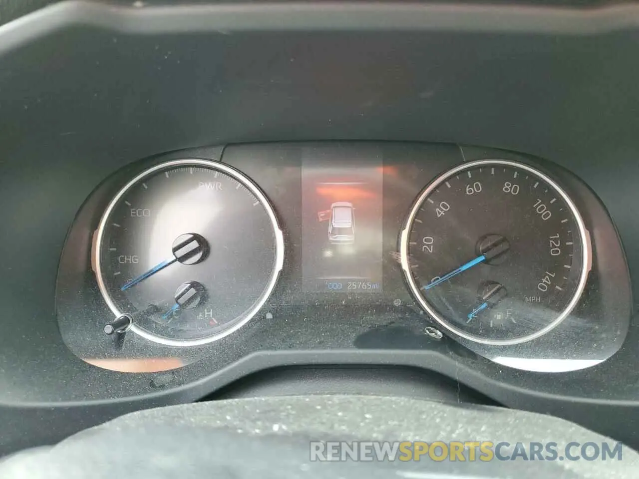 9 Фотография поврежденного автомобиля JTMRWRFV8LD070114 TOYOTA RAV4 2020