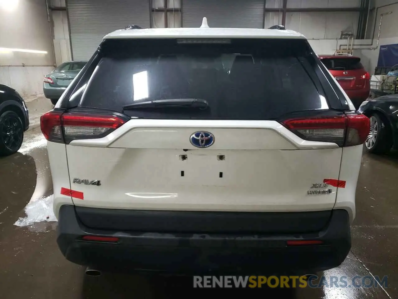 6 Фотография поврежденного автомобиля JTMRWRFV8LD537208 TOYOTA RAV4 2020