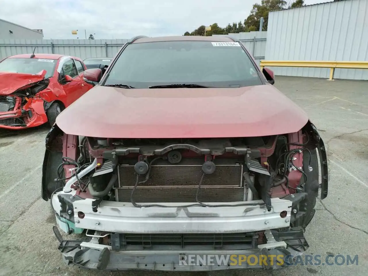 5 Photograph of a damaged car JTMRWRFV9LD072342 TOYOTA RAV4 2020