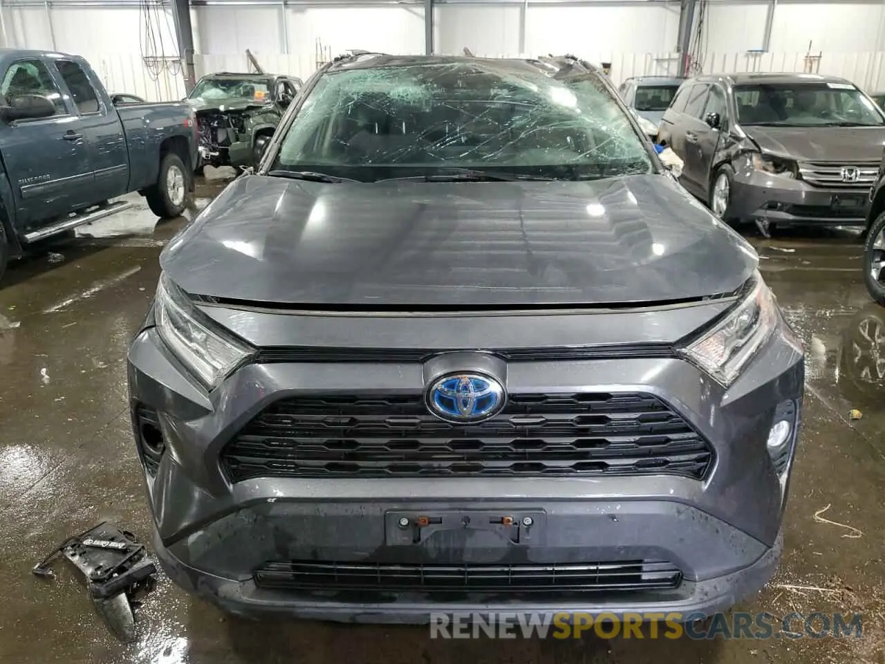 5 Фотография поврежденного автомобиля JTMRWRFVXLD072320 TOYOTA RAV4 2020